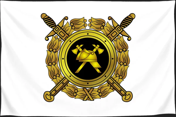 Флаг: Государственная противопожарная служба Российской Федерации